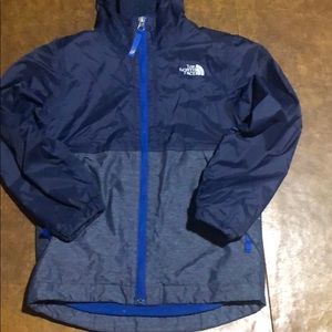 North face kids blue jacket